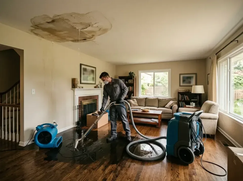 attic-pipe-burst-ceiling-drip-008 — frequently asked questions, Water Damage Restoration & Carpet Care in Callaway, FL